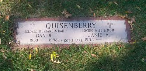  Dan Quisenberry's Grave