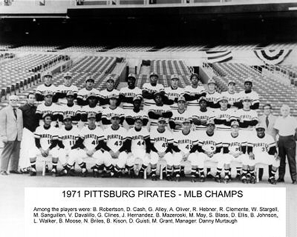 1971 pittsburgh pirates roster